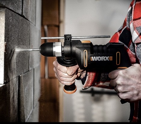 Worx WX317.2 Corded Impact Drill 600W 4