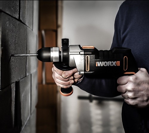Worx WX318 Κρουστικό Δράπανο Ρεύματος 810W 4