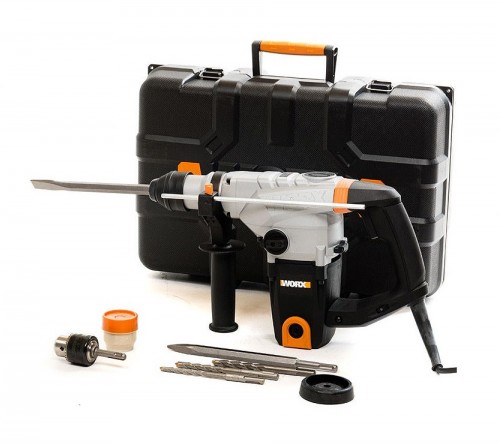 Worx WX333 Corded Rotary Hammer Drill 1250W 4