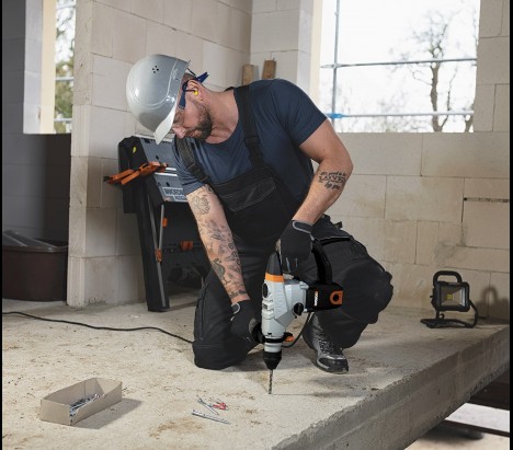 Worx WX333 Corded Rotary Hammer Drill 1250W 5