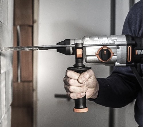 Worx WX339 Corded Rotary Hammer Drill 800W 4