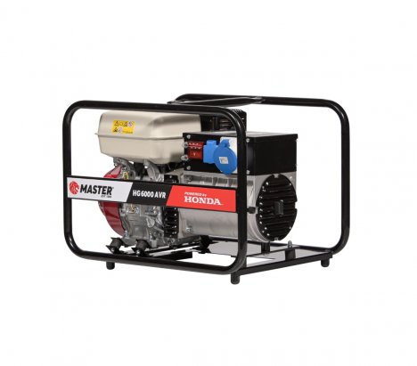 Master HG 6000E AVR Petrol Generator 1