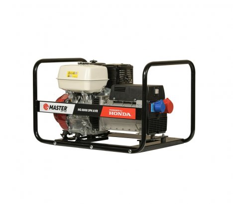 Master HG 8000 3PH AVR Petrol Generator 1