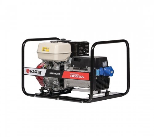 Master HG 8000E AVR Ηλεκτροπαραγωγό Ζεύγος Βενζίνης 1