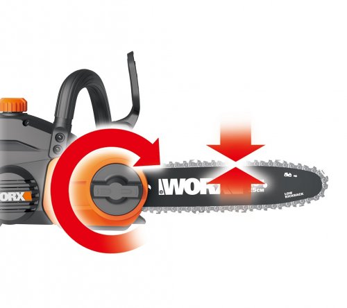 Worx WG322E.1 Αλυσοπρίονο μπαταρίας 25cm 20V 5