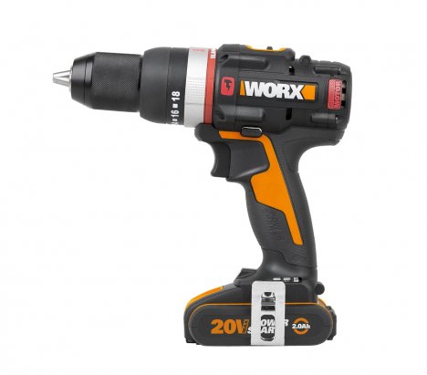 Worx WX-JCR Slammerdrill Cordless Impact Drill 20V 1