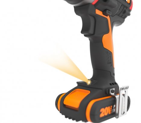 Worx WX-JCR Slammerdrill Cordless Impact Drill 20V 5