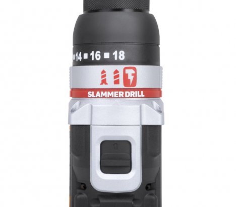 Worx WX-JCR Slammerdrill Cordless Impact Drill 20V 10