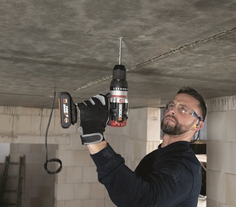 Worx WX-JCR Slammerdrill Cordless Impact Drill 20V 13