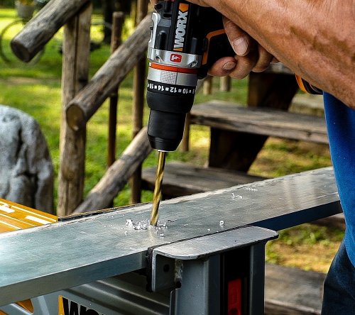 Worx WX-JCR Slammerdrill Cordless Impact Drill 20V 15