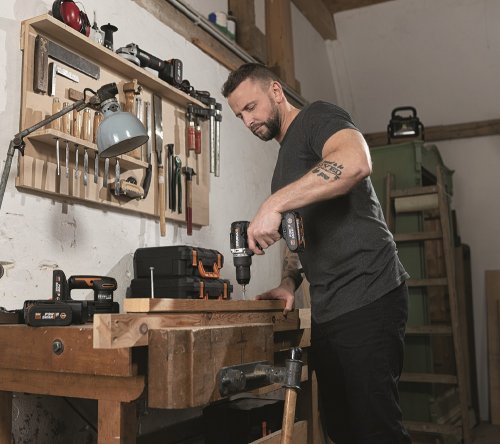 Worx WX352 Κρουστικό Δραπανοκατσάβιδο Μπαταρίας 20V 8
