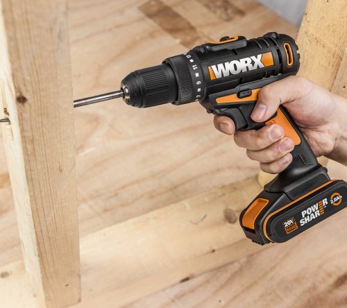 Worx WX101.9 Cordless Drill Driver 20V 4