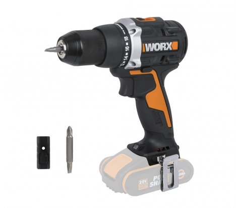 Worx WX102.9 Κρουστικό Δραπανοκατσάβιδο Μπαταρίας 20V Solo 3