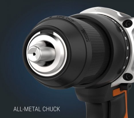 Worx WX102.9 Κρουστικό Δραπανοκατσάβιδο Μπαταρίας 20V Solo 4