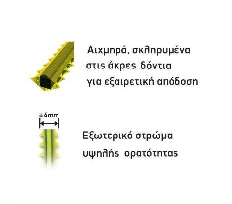 Oregon Techni-Blade 525243 Trimmer Thread 6.0mm x 26cm 205pcs 7