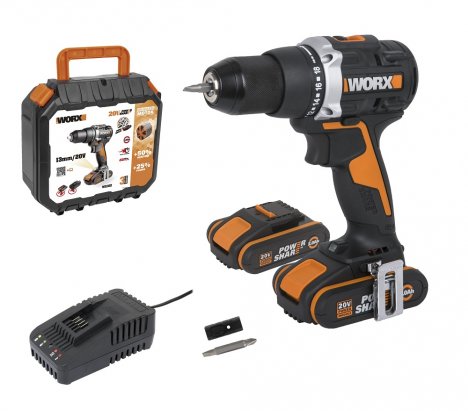Worx WX102 Κρουστικό Δραπανοκατσάβιδο Μπαταρίας 20V 4