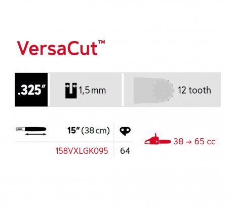Oregon 158VXLGK095 VersaCut™ .325
