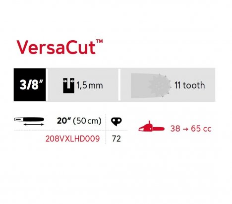 Oregon 208VXLHD009 VersaCut™ .325