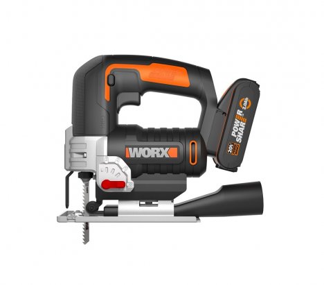 Worx WX543 Cordless Jigsaw 20V 1