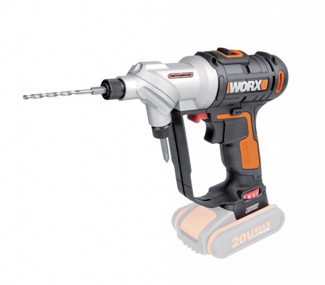Worx WX176.9 Switchdriver Δραπανοκατσάβιδο Μπαταρίας 20V Solo 2