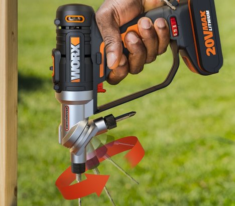 Worx WX176.9 Switchdriver Δραπανοκατσάβιδο Μπαταρίας 20V Solo 4