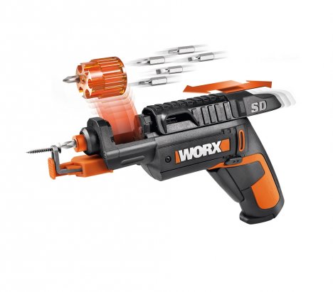 Worx WΧ255 SD Cordless Screwdriver 4V 3