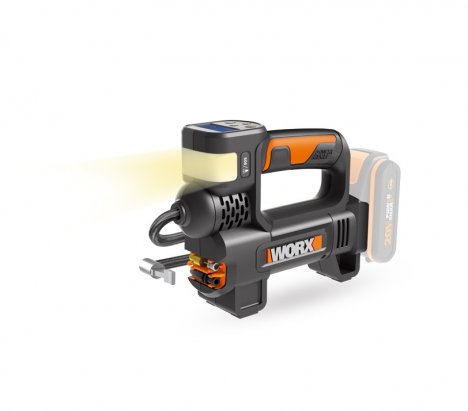 Worx WX092.9 Cordless Pressure Inflator 20V Solo 1