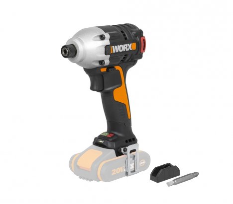 Worx WX261.9 Cordless Impact Driver 20V 3