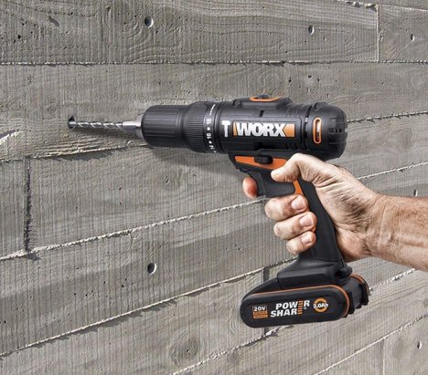 Worx WX371.1 Κρουστικό Δραπανοκατσάβιδο Μπαταρίας 20V 8