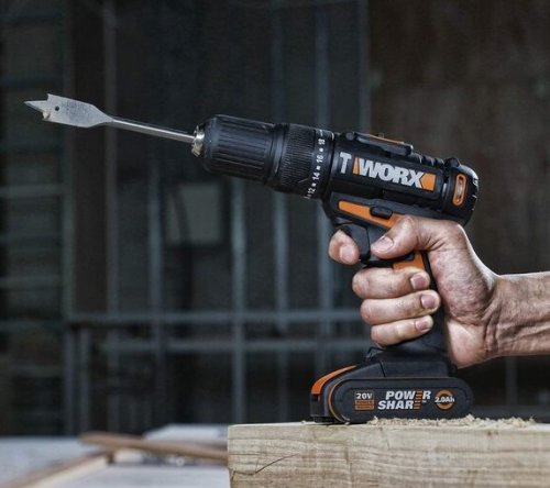 Worx WX371.1 Κρουστικό Δραπανοκατσάβιδο Μπαταρίας 20V 10