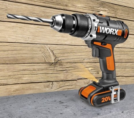Worx WX372.9 Κρουστικό Δραπανοκατσάβιδο Μπαταρίας 20V Solo 8