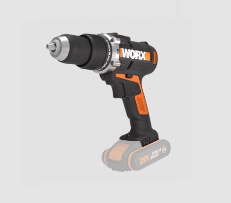 Worx WX372.9 Κρουστικό Δραπανοκατσάβιδο Μπαταρίας 20V Solo 3