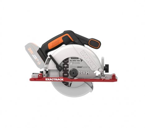 Worx WX530.9 ExacTrack Δισκοπρίονο Μπαταρίας 20V Solo 1