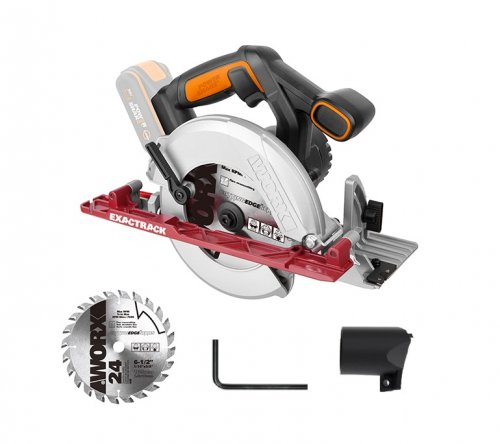 Worx WX530.9 ExacTrack Δισκοπρίονο Μπαταρίας 20V Solo 5