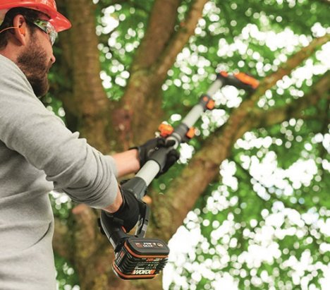 Worx WG349E Cordless Pole Saw 20cm 20V 12