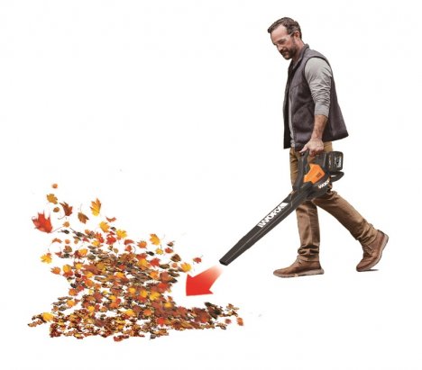 Worx WG583E Cordless Leaf Blower - Vaccum 40V 12