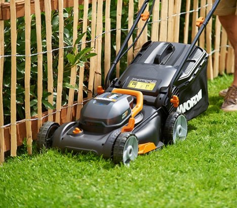 Worx WG743E.1 Push-type Cordless Lawnmower 40V 10