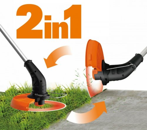 Worx WG927E Combo Kit Cordless Lawnmower and String Trimmer 9