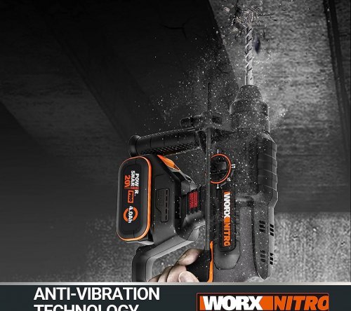 Worx WX381 Nitro Cordless Rotary Hammer 20V 5