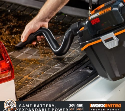 Worx WX031.9 Cordless Vacuum Cleaner 20V Solo 6