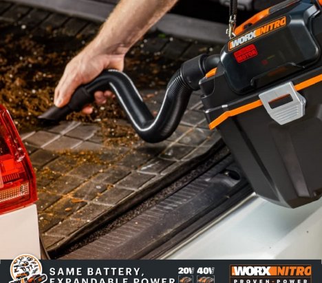 Worx WX031.9 Cordless Vacuum Cleaner 20V Solo 6