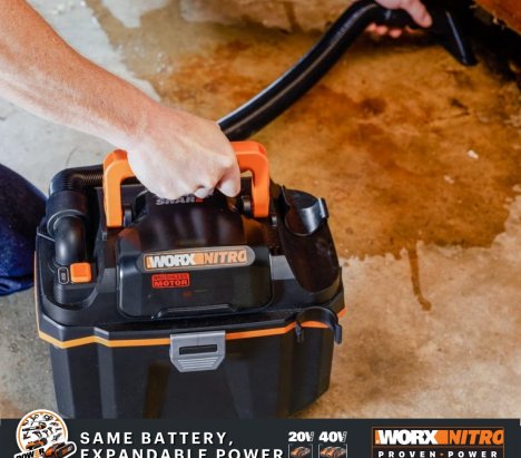 Worx WX031.9 Cordless Vacuum Cleaner 20V Solo 7