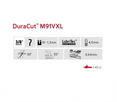 Oregon M91VXL061 Αλυσίδα Κοπής 61 Οδηγών 5