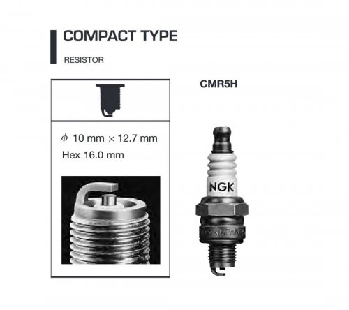 NGK 7599 Spark Plug CMR5H 2
