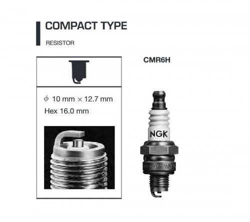 NGK 3365 Spark Plug CMR6H 2