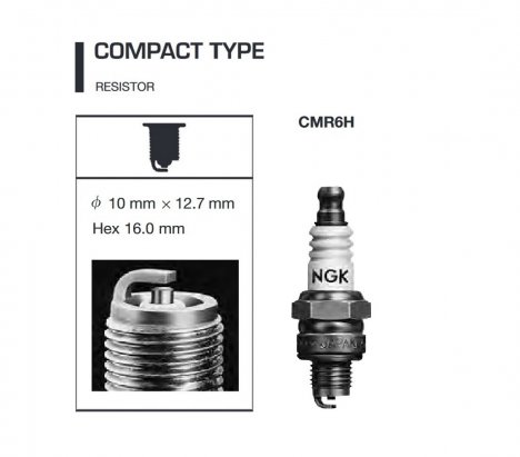 NGK 3365 Spark Plug CMR6H 2