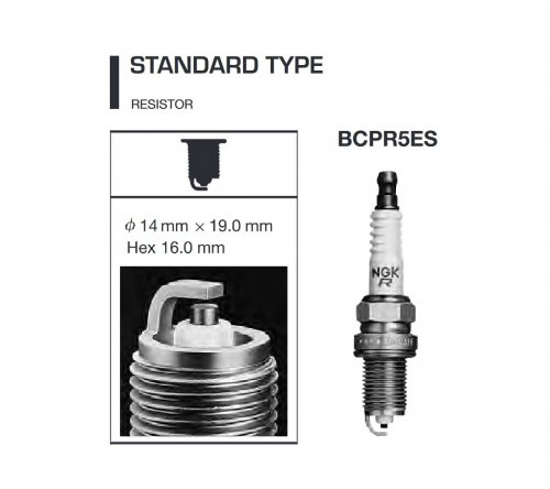 NGK 6130 Spark Plug BCPR5ES 2