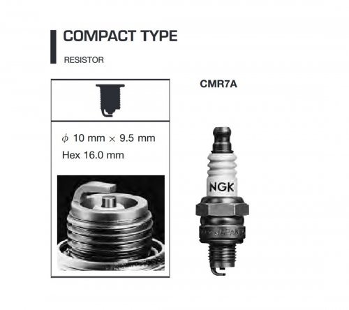 NGK 7543 Μπουζί CMR7A 2