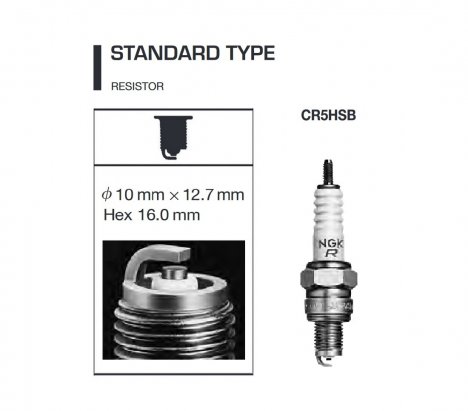 NGK 6535 Spark Plug CR5HSB 2