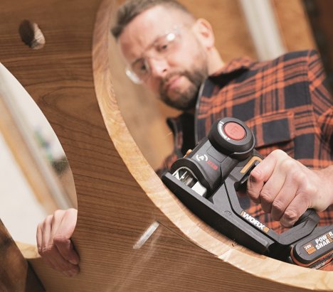 Worx WX550.9 Axis Cordless Jigsaw & Reciprocating Saw 20V 12